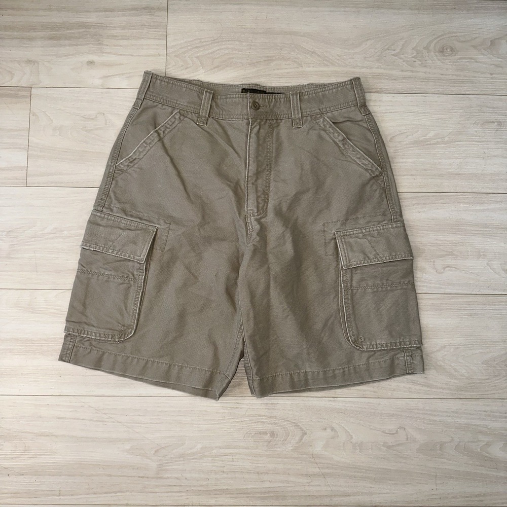 American Eagle Cargo Shorts Men's 32 Distressed Hip Hop‎ Skaters Preppy Y2K Vtg